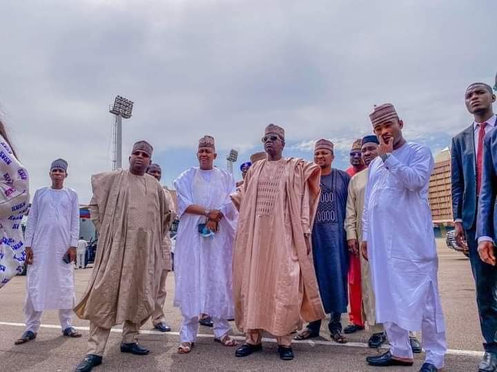 Photos: Gov. Matawalle Inspects Eagle Square Ahead Of APC Presidential Primaries