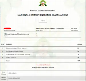 Check Result Here As NECO Releases 2022 Common Entrance Results