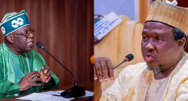 See Video As APC Chieftain Confirms Tinubu Has Named Kabiru Masari As Running Mate