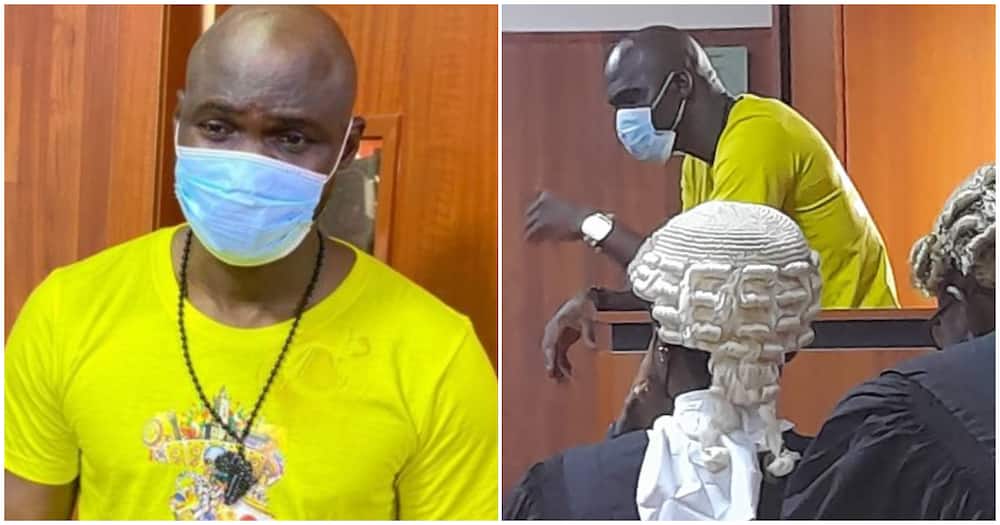 Video Of Moment Baba Ijesha Collapsed On His Way Out Of Court After Bagging 16 Years Jail Term