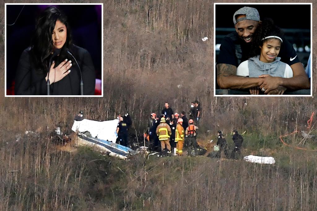 Update: Court Awards $31m To Kobe Bryant’s Widow Over Helicopter Crash Photos