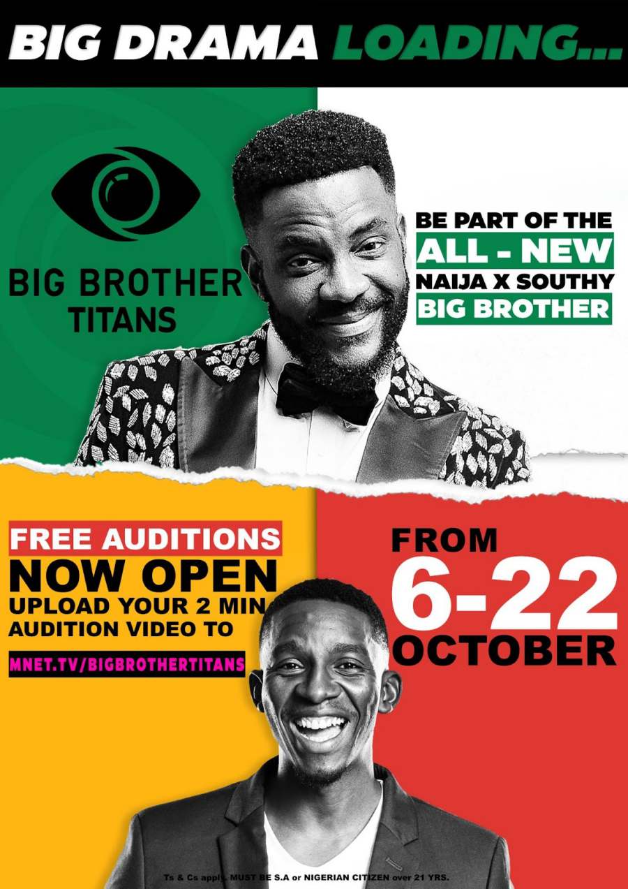 Apply Here As Big Brother Africa Audition Opens For Nigerians And South Africans