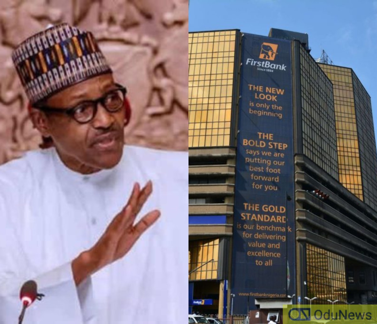Buhari Congratulates First Bank On 40 Years Of Cross-Border Banking In UK