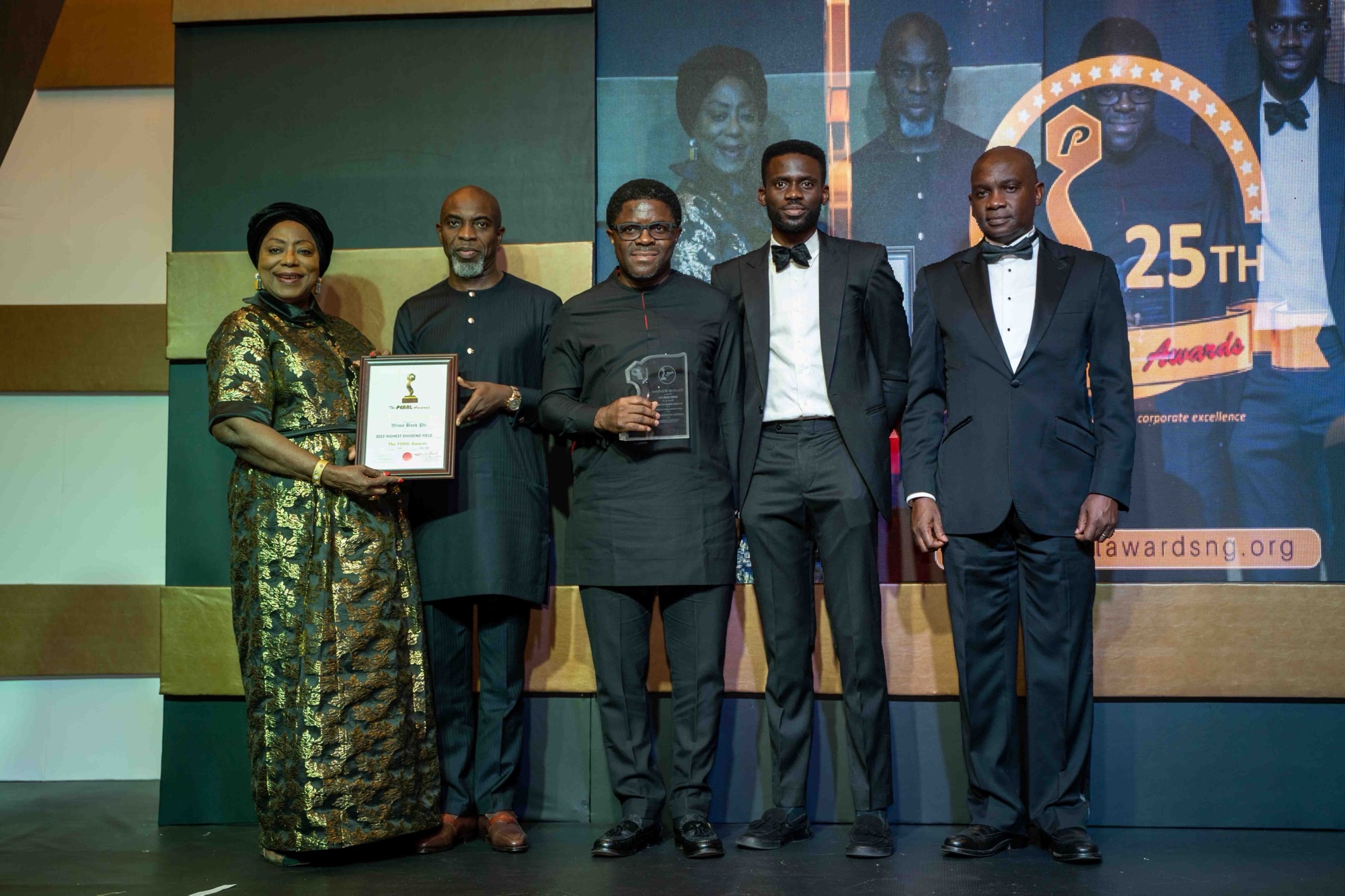 Photo News: Wema Bank Receives Pearl Award