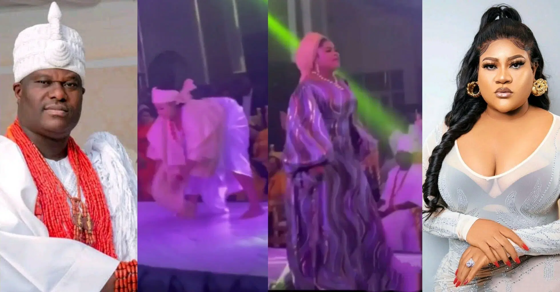 Watch Viral Video Of Nkechi Blessing Twerking For Ooni Of Ife