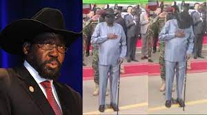Watch Viral Video Of 71-year-old South Sudan President Urinating On Himself