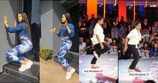 See Trending Video Of Adesua's Lookalike As She Shows Off Amazing Dancing Steps