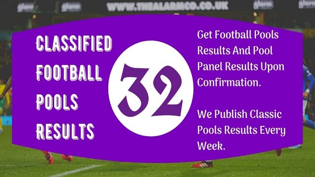 Week 32 Pool Fixtures For Saturday 11 February 2023