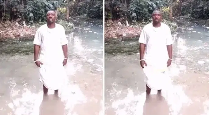 See Video Of Traditionalist Thanking Yahoo Boys, Says "You’re The Reason Traditional Worship Still Exists"