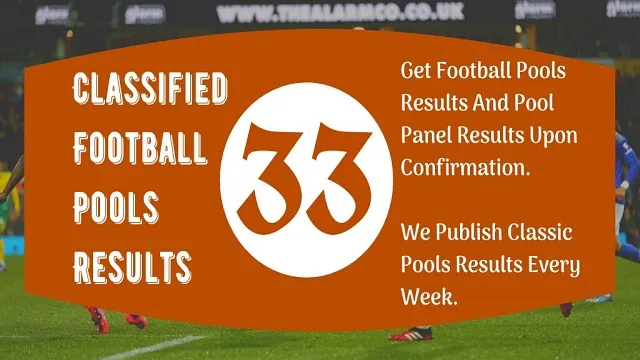 Pool Result For Week 33 Saturday 18th February 2023 – Pool Agent