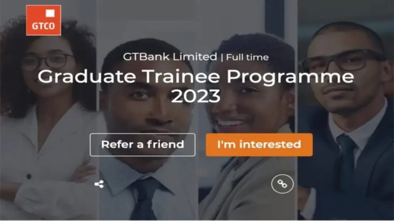 Apply For 2023 Guaranty Trust Holding Company Graduate Trainee Programme