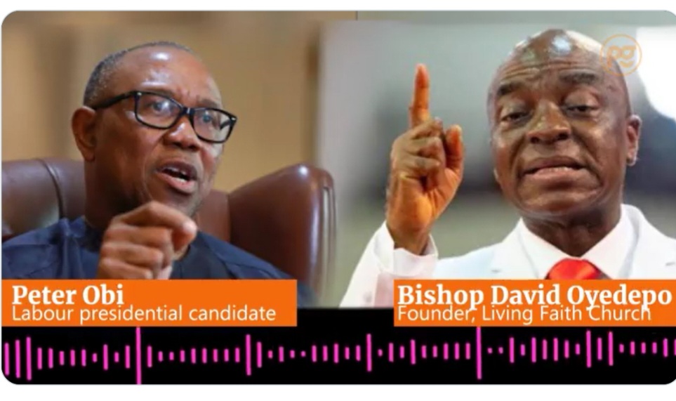 ICYMI: Read Details As Peter Obi Sets To Sue Media House Over Leaked Audio Call With Oyedepo