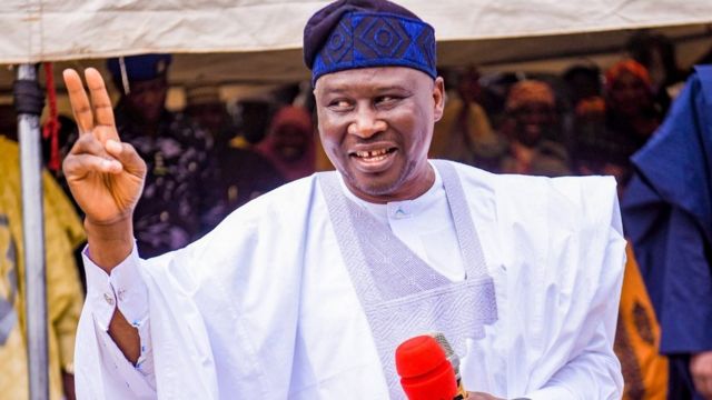 ICYMI: See Video Of Moment INEC Declared Finitri Winner Of Adamawa Governorship Election