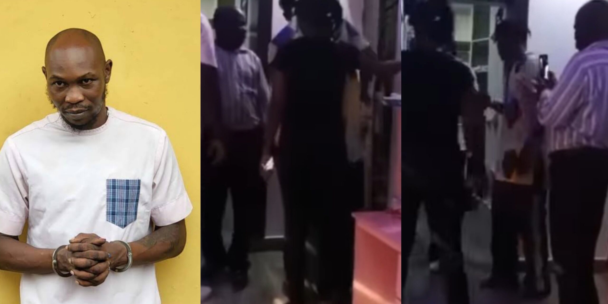 ICYMI: See Video Of Moment Police Raid Seun Kuti’s Home