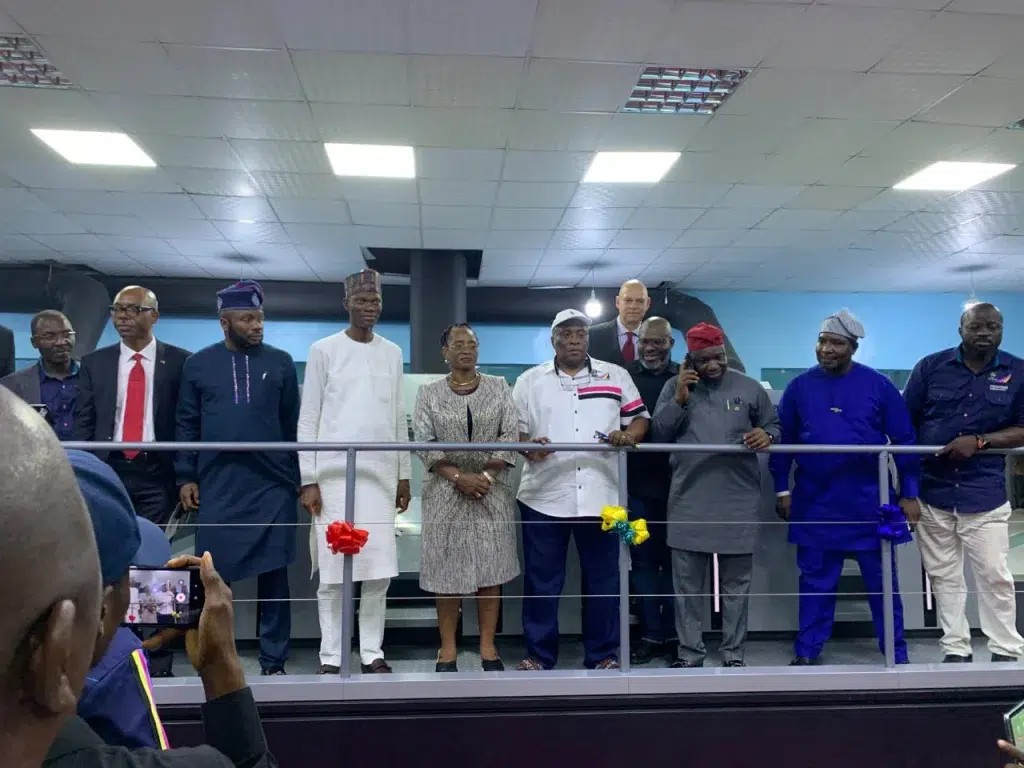 LASG Commissions Ikeja Town Square Complex, Unveils HERDEBERG Speed Master cx104-5 Color Units