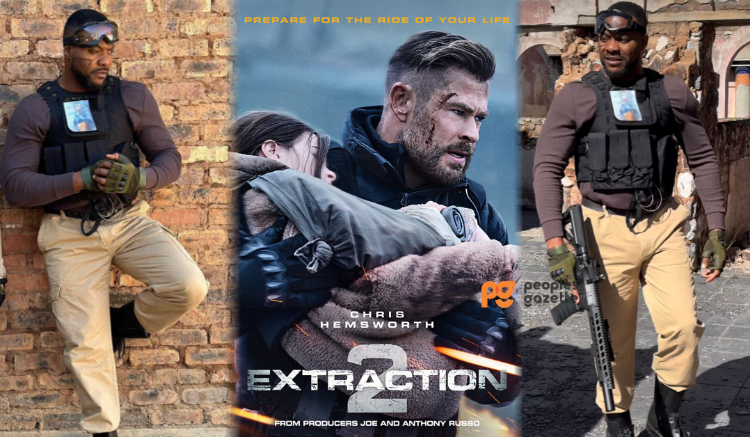 Video Of Moment Bolanle Ninalowo Reveals His Role In Hollywood’s ‘Extraction 2’