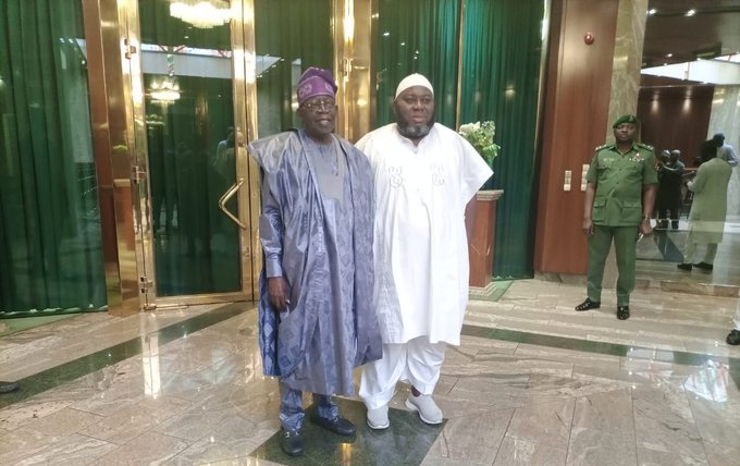 Video Of Moment Tinubu Meets Ex-Militant Asari Dokubo In Aso Rock