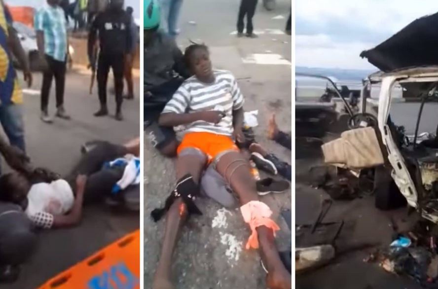 Viral Video Of Fatal Accident On Third Mainland Bridge Lagos Today