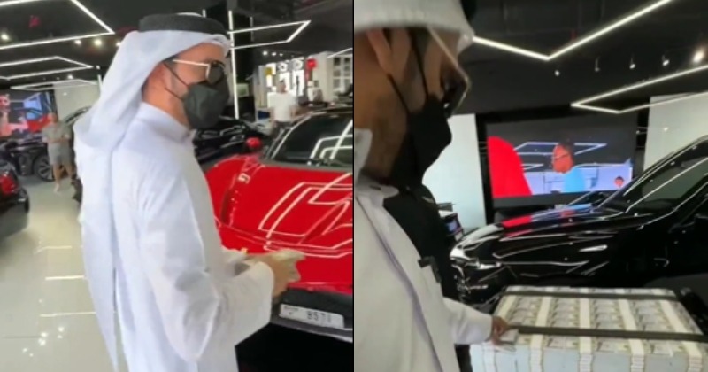 ICYMI: UAE Orders Arrest Of Man Buying Luxury Cars In Viral Video(Watch His Video Here)