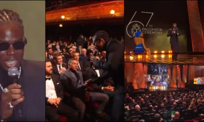 Video Of Rema's Performance At Ballon d'Or 2023 Event In Paris