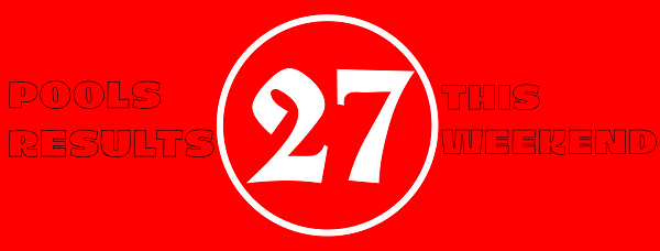 Week 27 Pool Result For Today Saturday 6 January 2024