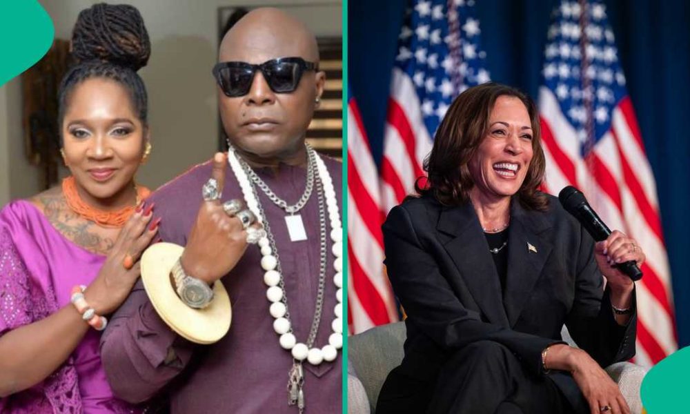 US Election: Charly Boy Vows To Divorce His Wife Of 47 Years If Kamala Harris Doesn’t Win Presidential Election