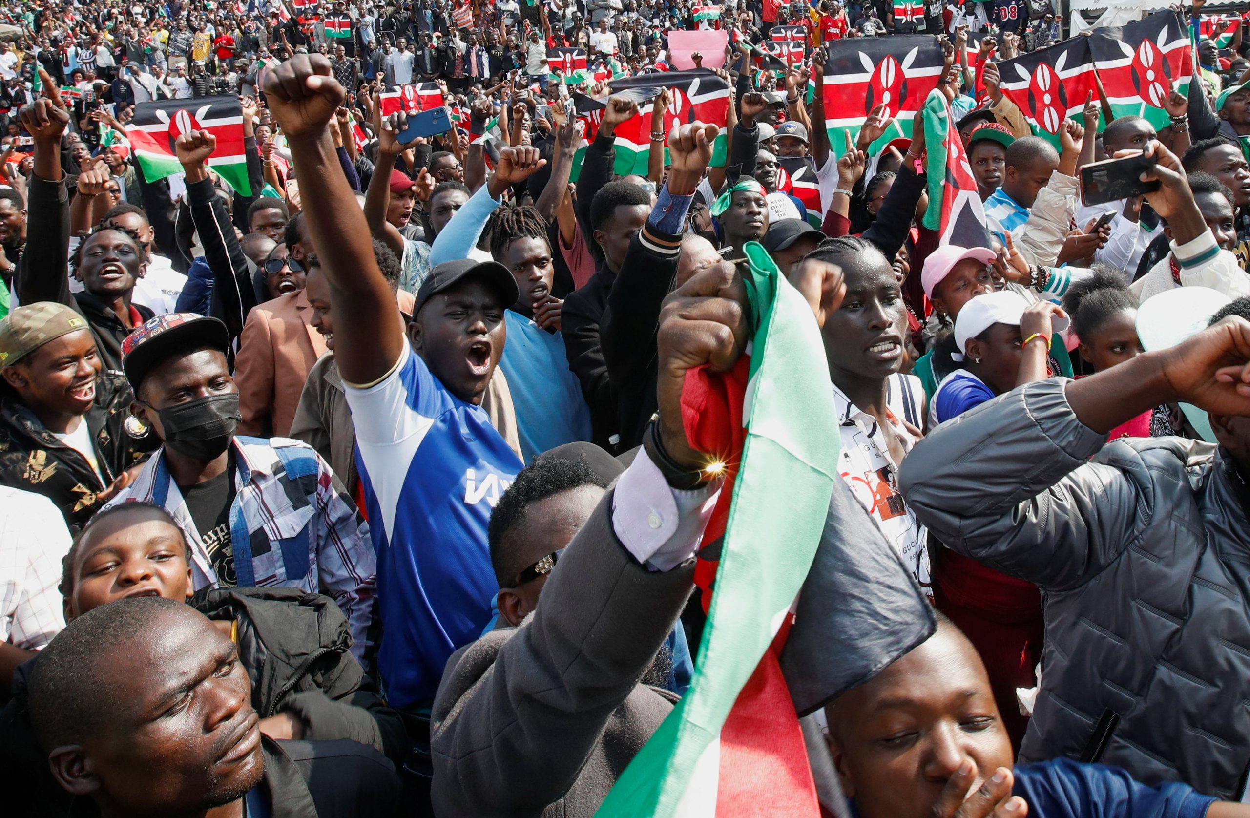 President Sacks Ministers After Protest