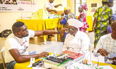 Photos: Hon. Adewale Temitope Adedeji Provides 750 Glasses, 50 Free Cataract Surgeries To Constituents