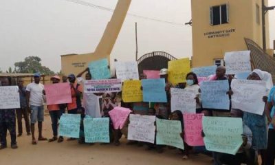 Fear Grips Asese Residents As Hired Nigerian Soldiers Allegedly Fire Live Bullets At Workers Executing Court Orders