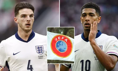 UEFA Decides On Banning Bellingham And Rice