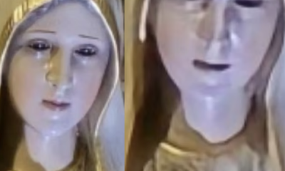 Watch Video As Church Members Claim Virgin Mary Statue 'Blinked'