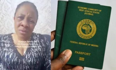 VIDEO: Woman Who Tore Husband’s Passport Speaks, Says ‘I’ve Been Bearing A Lot’