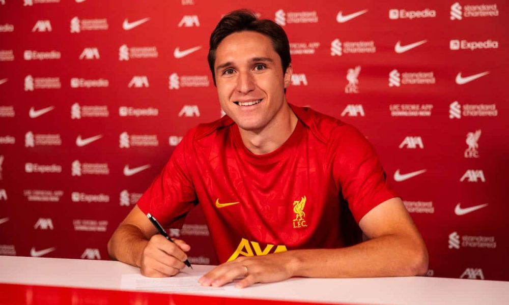 £12.5m: Liverpool Signs Federico Chiesa From Juventus
