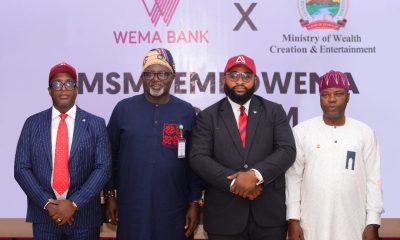 Wema Bank Empowers 100,000 MSMEs In Ekiti State
