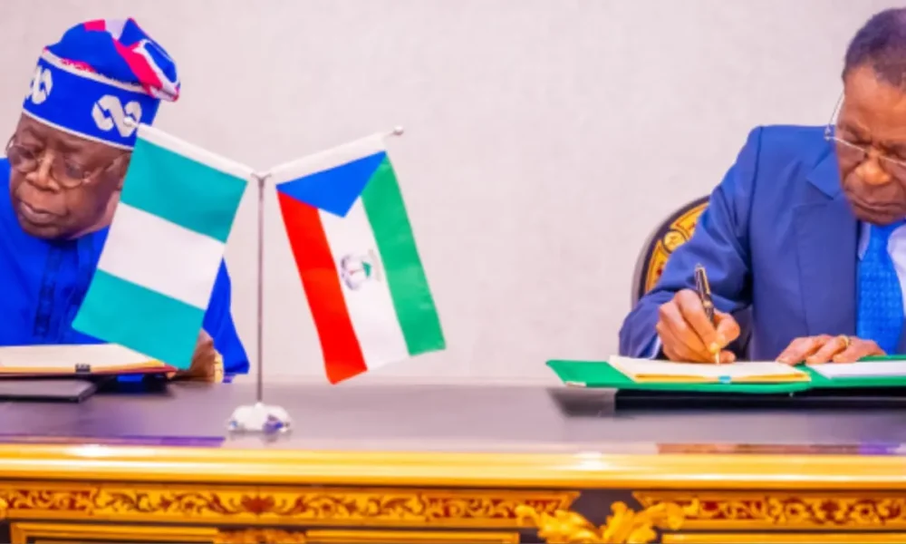 President Tinubu And Equatorial Guinean President Seal Oil & Gas Deal