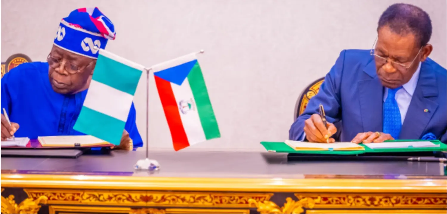 President Tinubu And Equatorial Guinean President Seal Oil & Gas Deal