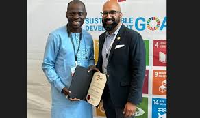 Photos: Journalist Adeniyi Ifetayo Bags ‘Excellence In Journalism’ Award In Canada