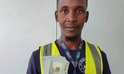 Auwal Dankode: Story Of Airport Cleaner Who Returned $10,000 Found In Aircraft