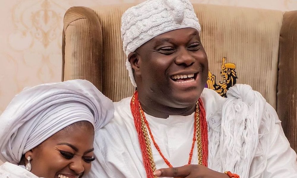 Ooni Of Ife Welcomes Son With His Fourth Wife