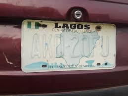 Vehicle Faded Number Plates