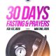 RCCG 30 Days Fasting And Prayers