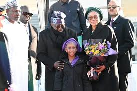 President Tinubu Arrives UK