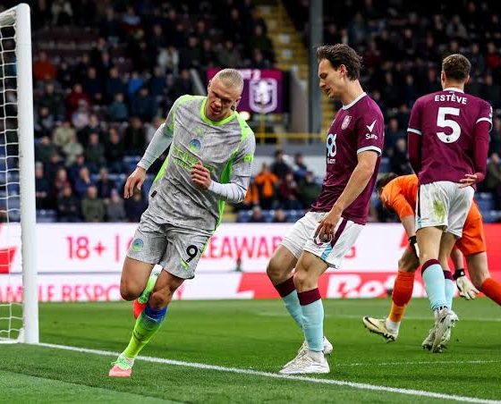 Man City Defeat Burnley