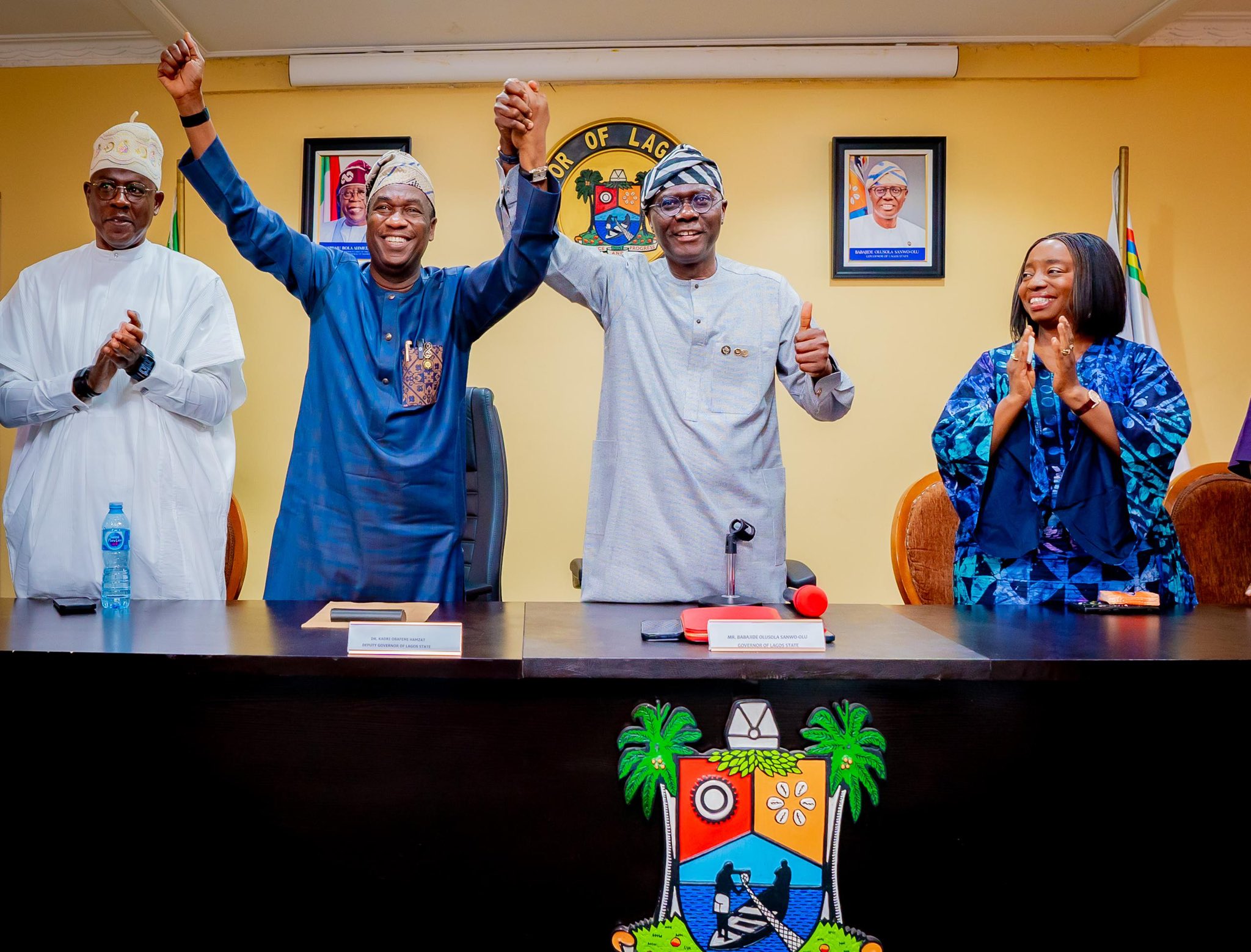 Sanwo-Olu Endorses His Deputy, Obafemi Hamzat