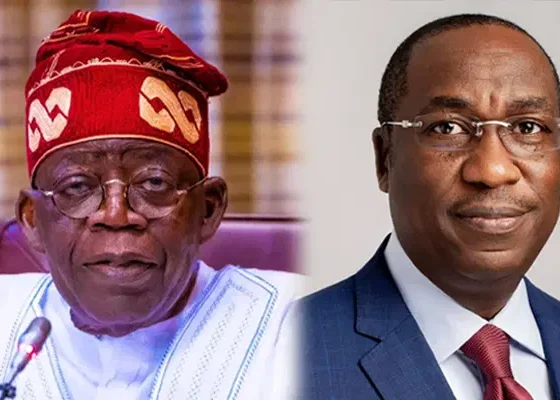 Tinubu and Obafemi Hamzat