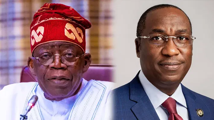 Tinubu and Obafemi Hamzat