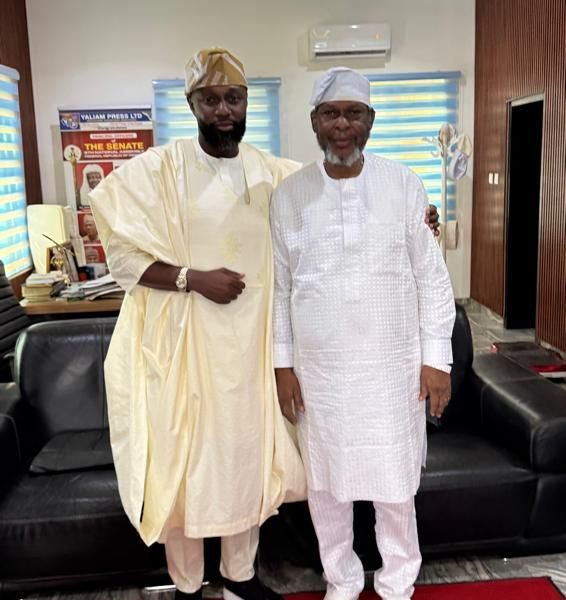 Senator Boroffice and Chief ATM