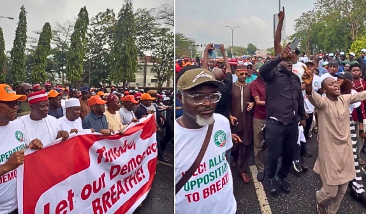 ‘Save Democracy’ Protest