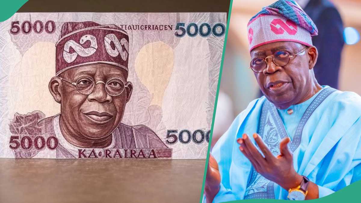 ₦5000 Note Featuring Tinubu’s Picture