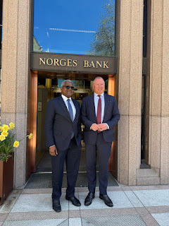 Aliko with Nicolai Tangen